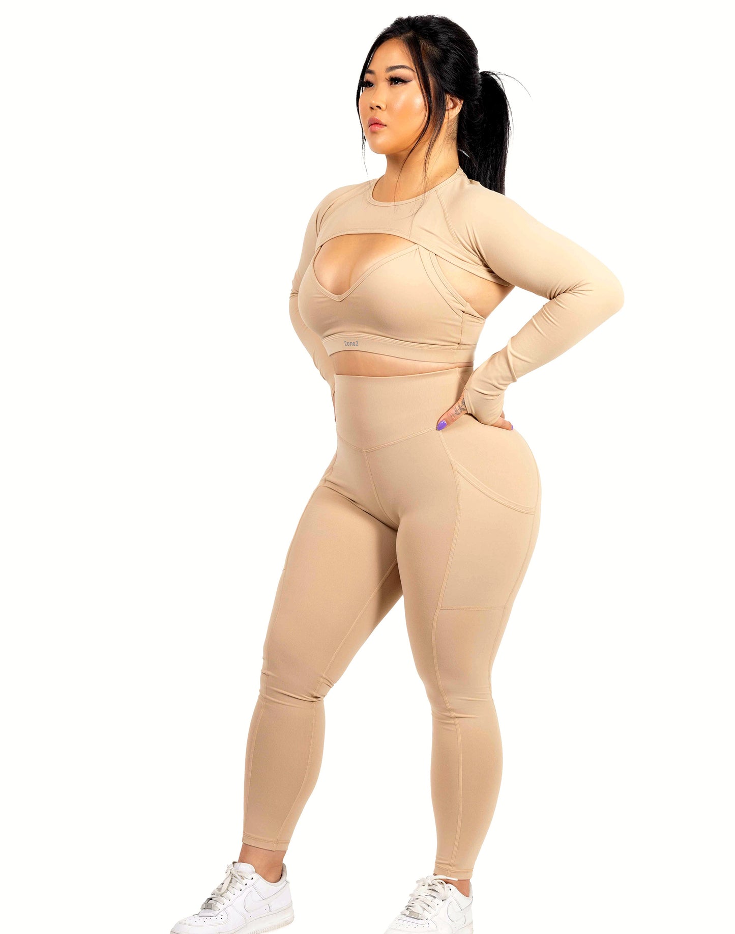 Cropped Yoga Top - 2one2 Apparel