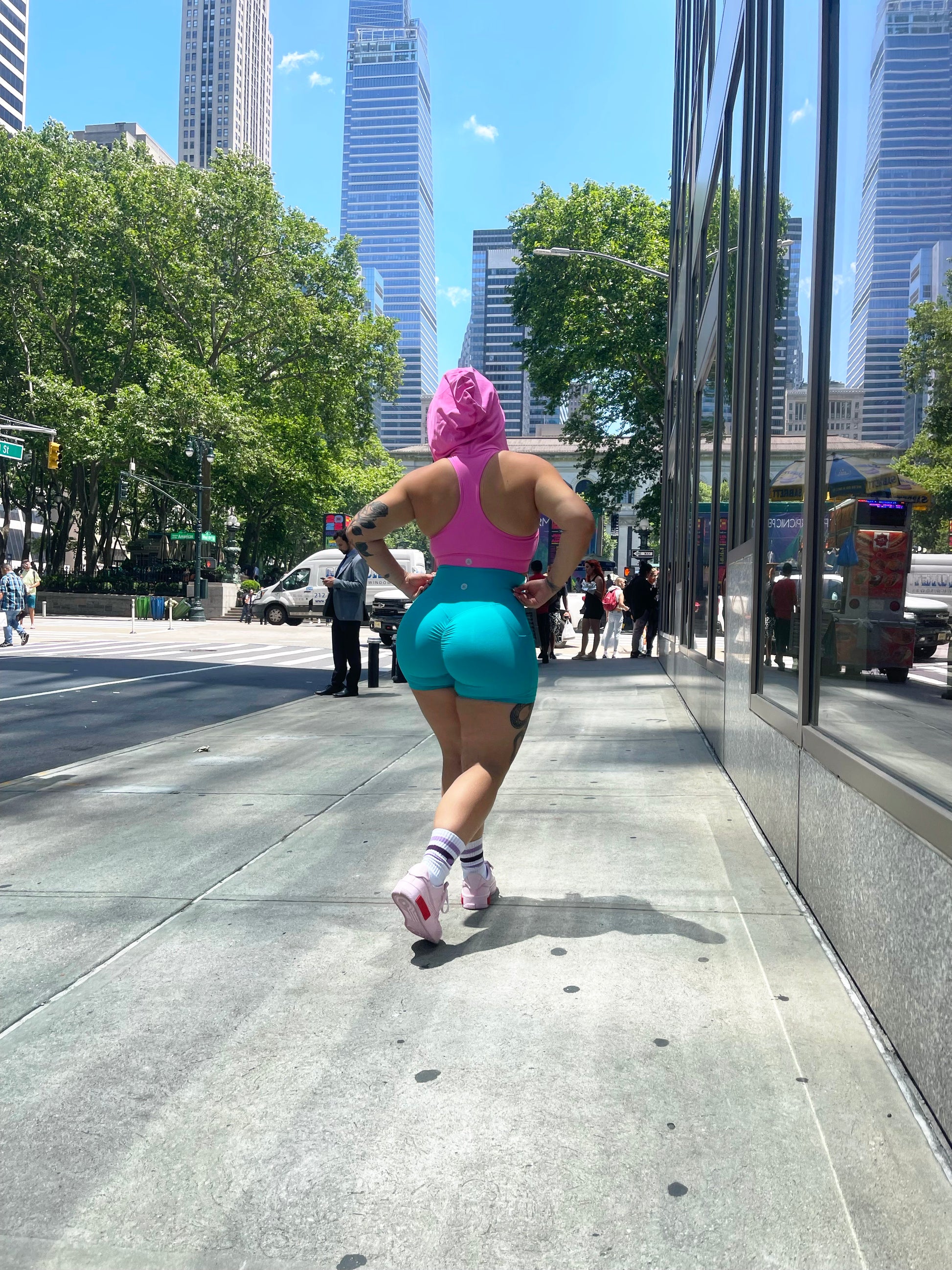 Hoodie Sports Bra - 2one2 Apparel