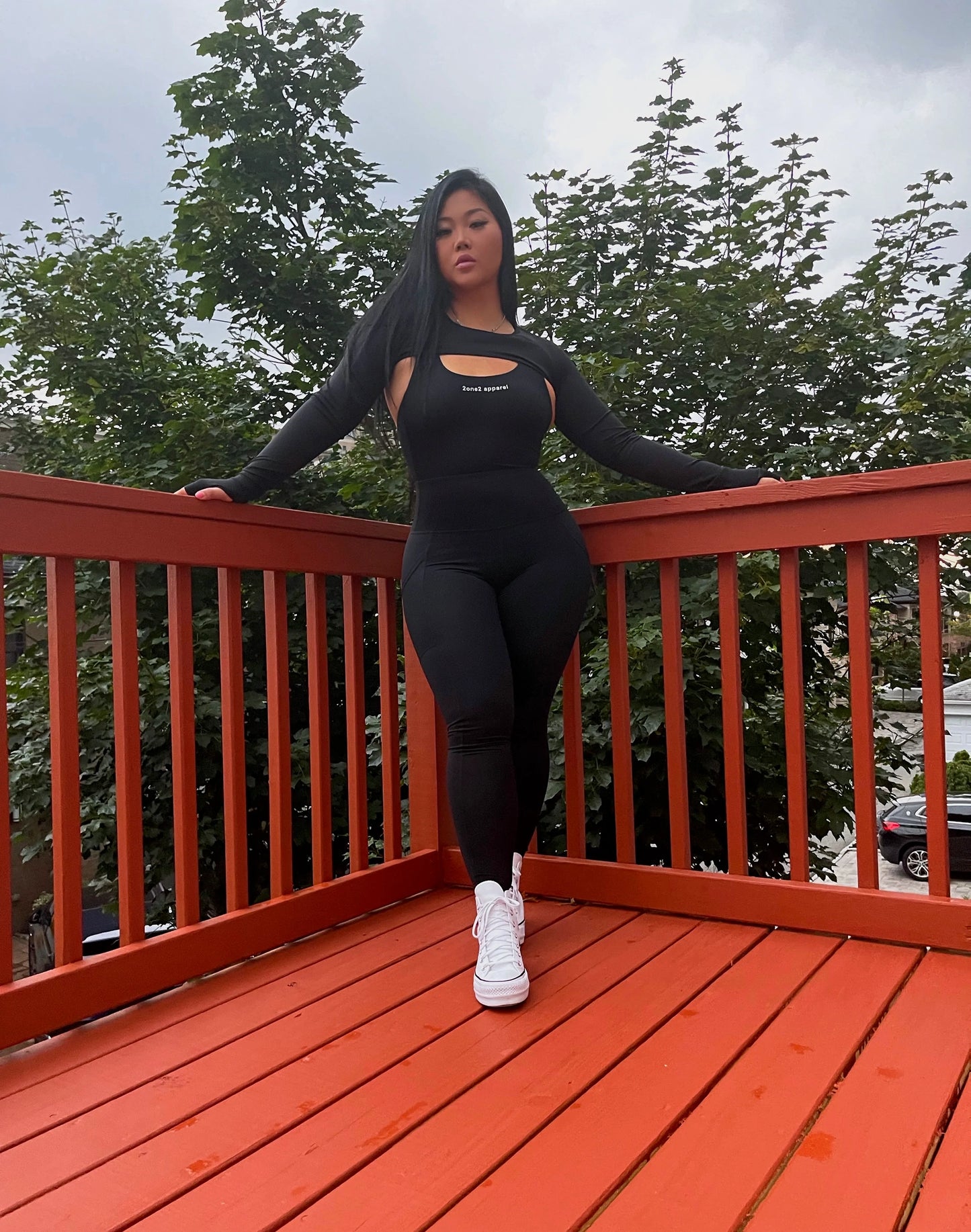 Cropped Yoga Top - 2one2 Apparel