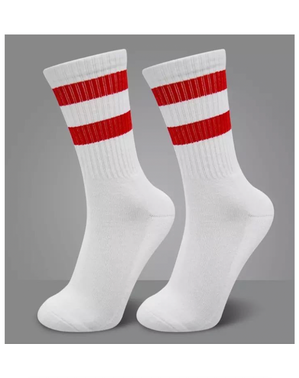 Stripe Tube Socks - 2one2 Apparel